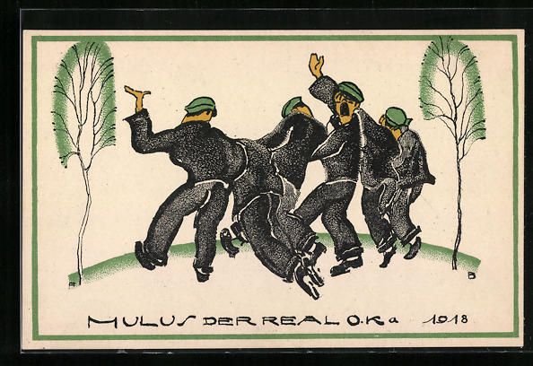 Cartes postales: Bern, Mulus der Real O. Ka. 1918, Betrun – D'occasion à Berlin par bartko-reher