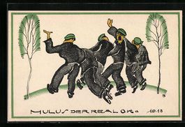 Bern, Mulus der Real O. Ka. 1918, Betrun
