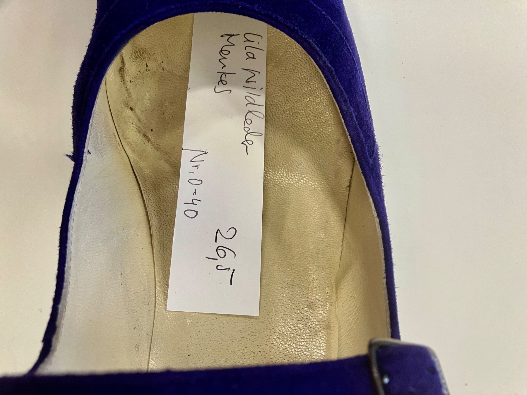 Scarpe da donna: Wunderschönen dunkellila  Pumps oder Flamencoschuhe 40 ½-41 – Nuovo (secondo la descrizione) da Schaffhausen venduto da NinaRicardo 7