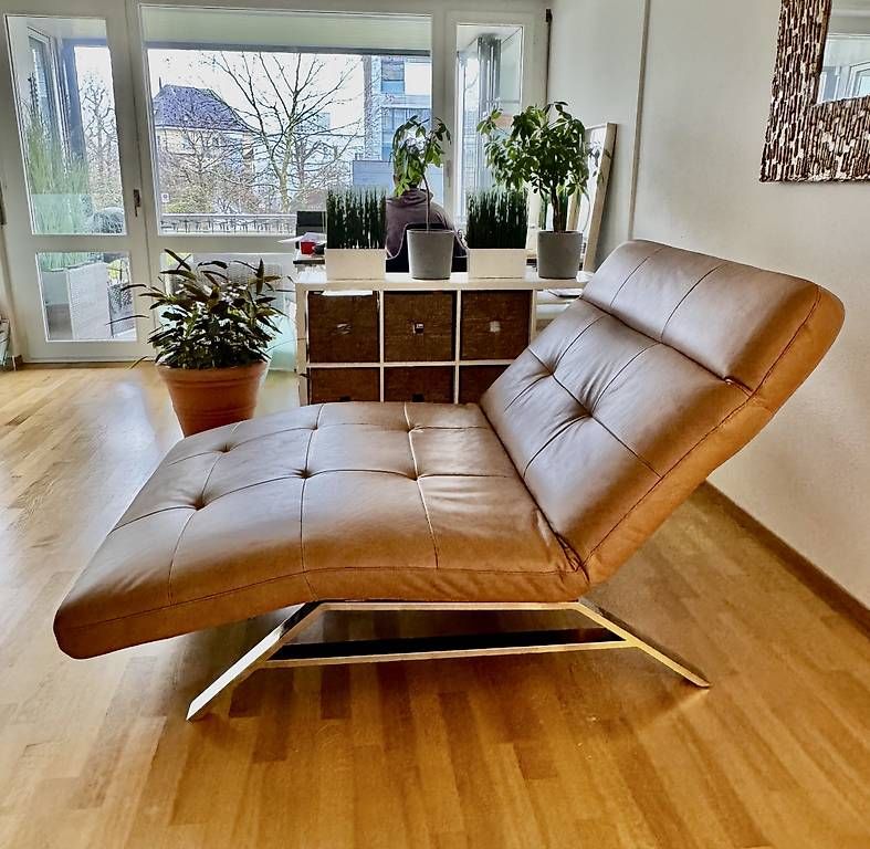 Liegen & Liegestühle: Ledercouch / Einzelliege Candy Reviera Maxi – Gebraucht aus Zug von Zug1978 2