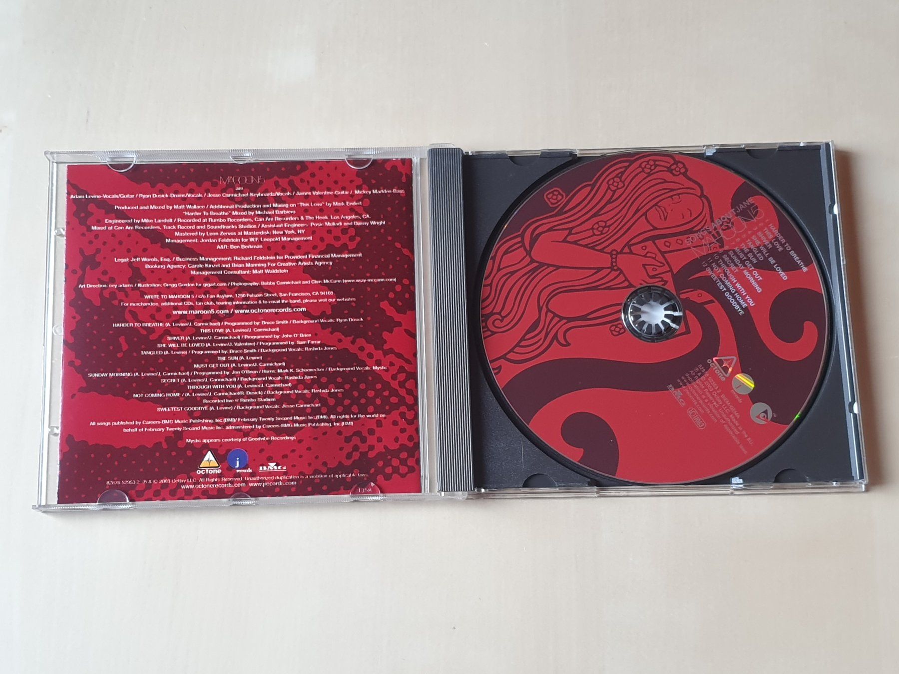 CD: Maroon 5 Songs about Jane – Usato da Stansstad venduto da collectorsshop 2
