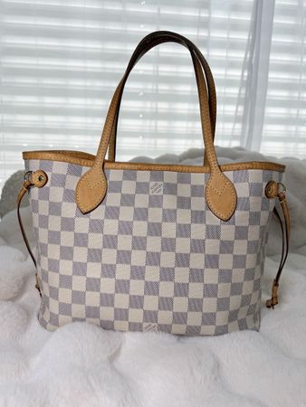 Louis Vuitton Neverfull PM Damier Azur, Original