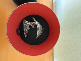 SWAROVSKI  Sammlung Auflösung  DELPHIN AUF WELLE