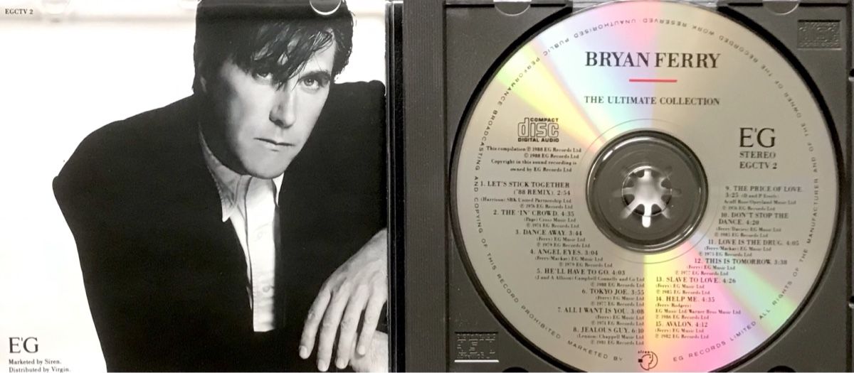 CD: CD Bryan Ferry with Roxy Music - Ultimate Collection – Usato da Zürich venduto da tomakomai 2