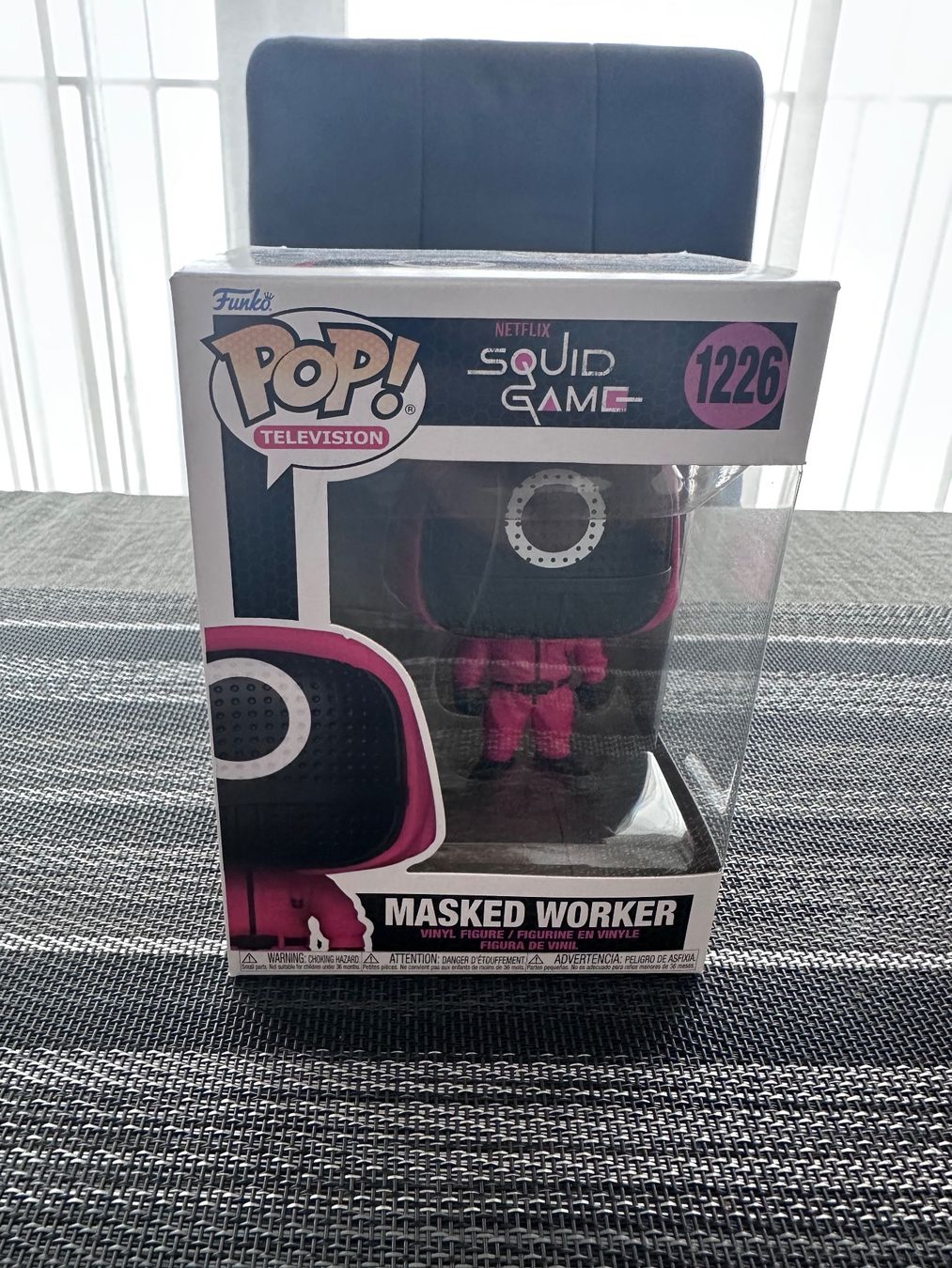 Funko Statuette: Funko Pop Squid Game/ Masked Worker Nr.1226 – Nuovo e nell'imballaggio originale da Gossau (ZH) venduto da DSCapeta