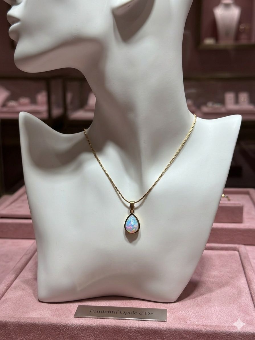 Catenine: Magnifique collier Opale – Nuovo e nell'imballaggio originale da St-Maurice venduto da Sandrinette123 2