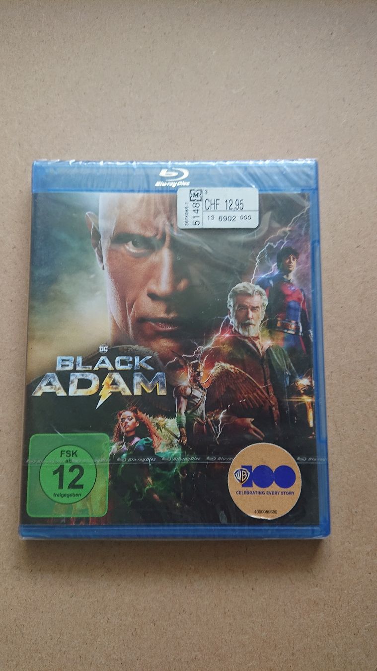 Tutti i DVDs: Black Adam NEU – Nuovo e nell'imballaggio originale da Chur venduto da FreakofRarity