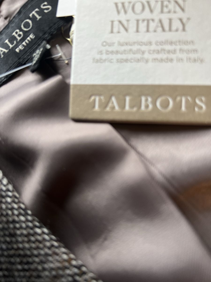 Giacche: Veste Talbots à carreaux, taille M – Nuovo e nell'imballaggio originale da Nyon venduto da ikel78 4