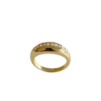 925 Silber Ring Bold vergoldet Gr. 52