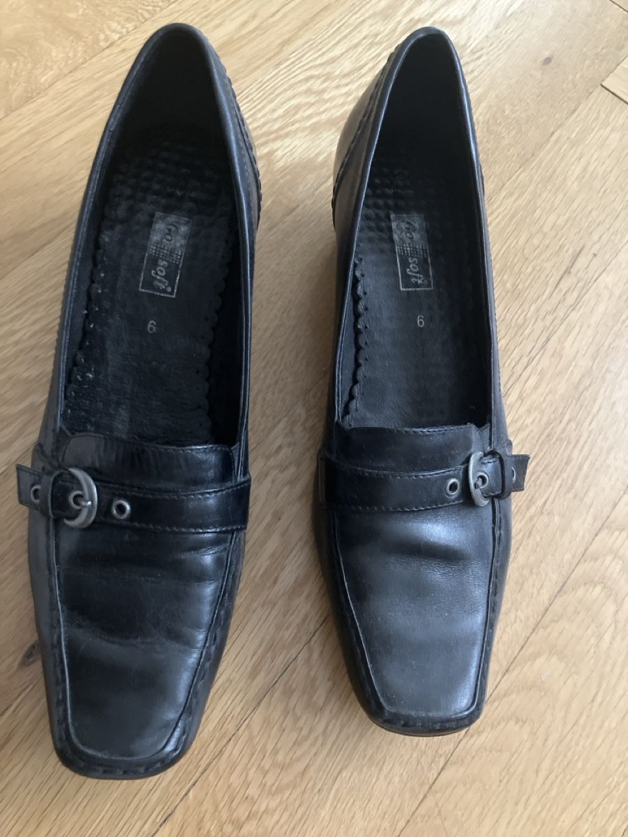 Scarpe da uomo: Leder Schuhe, schwarz, Gr. 39 – Usato da Bern venduto da ann_v2kg