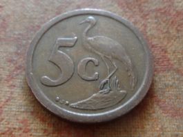 AFRIQUE DU SUD   5  Cents   1993