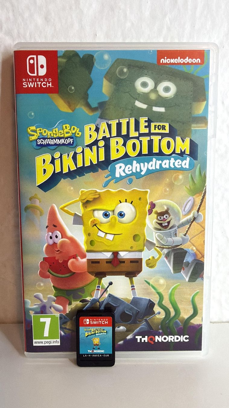 Giochi: Spongebob: Battle for Bikini Bottom - Switch - Top Zustand – Usato da Ehrendingen venduto da lax21