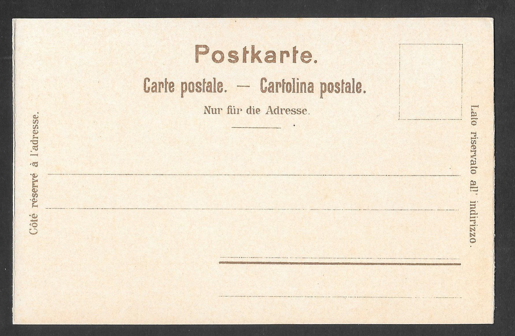 Cartoline postali: Berggesichter Eiger Mönch und Jungfrau F. Killinger – Usato da Olten venduto da clotaldi 1