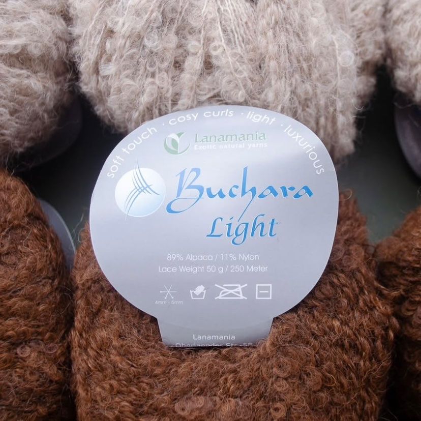 Lana: Alpaka Bouclé Garne - Braun & Beige – Nuovo e nell'imballaggio originale da Ostermundigen venduto da asi_jqt5 1