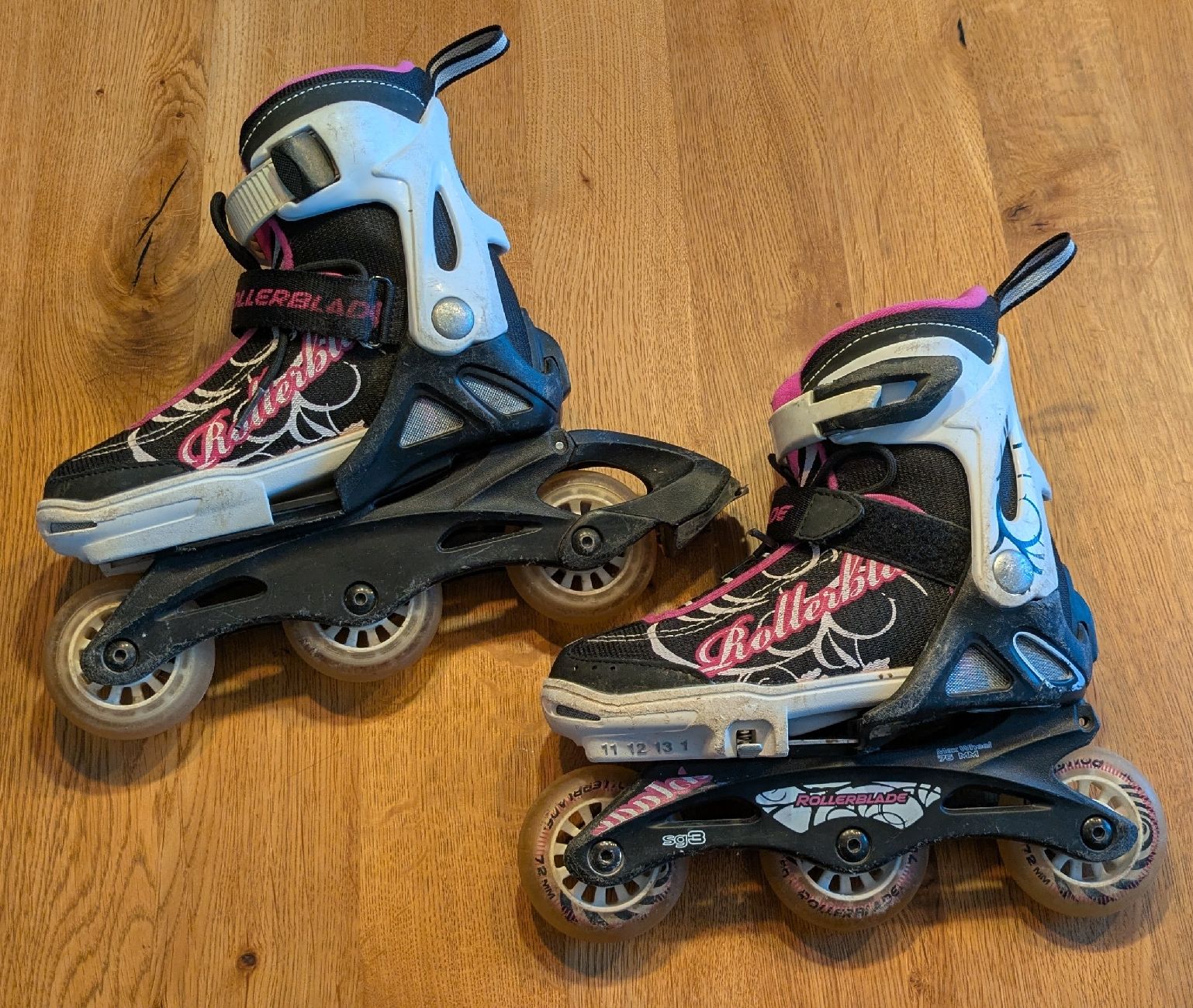 Pattini in linea & Pattini a rotelle: Inlineskates / Rollerblades Grösse 28 - 32 – Usato da Zollikofen venduto da zsummi 1