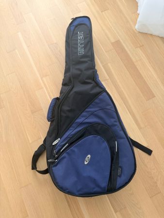 Ritter Gitarren Tasche Gigbag blau