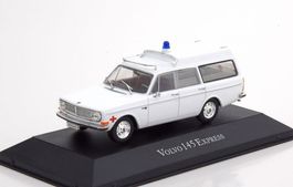 Volvo 145 Express 1969-1970 Ambulance weiss   1:43 von Atlas