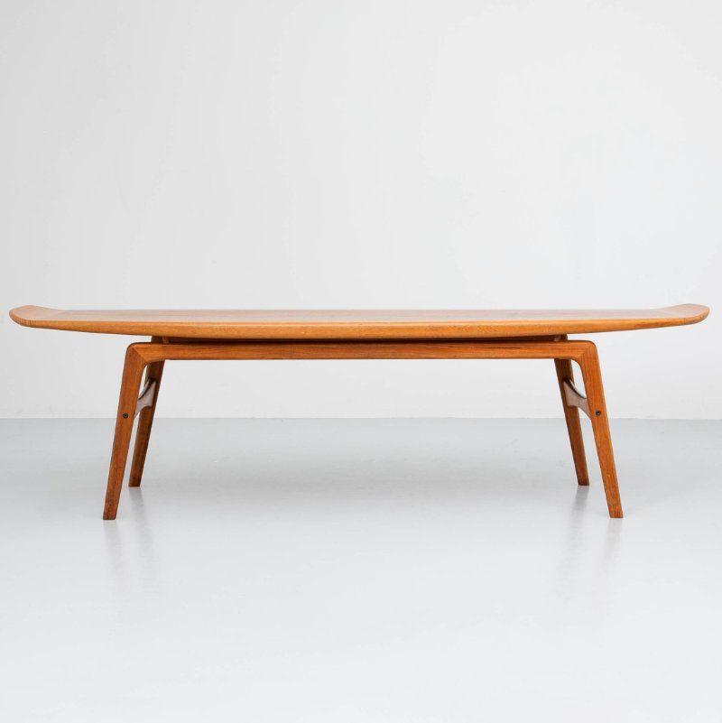Tavoli: Teak Couchtisch Arne Hovmand Olsen – Usato da Zürich venduto da moebelzuerich 2