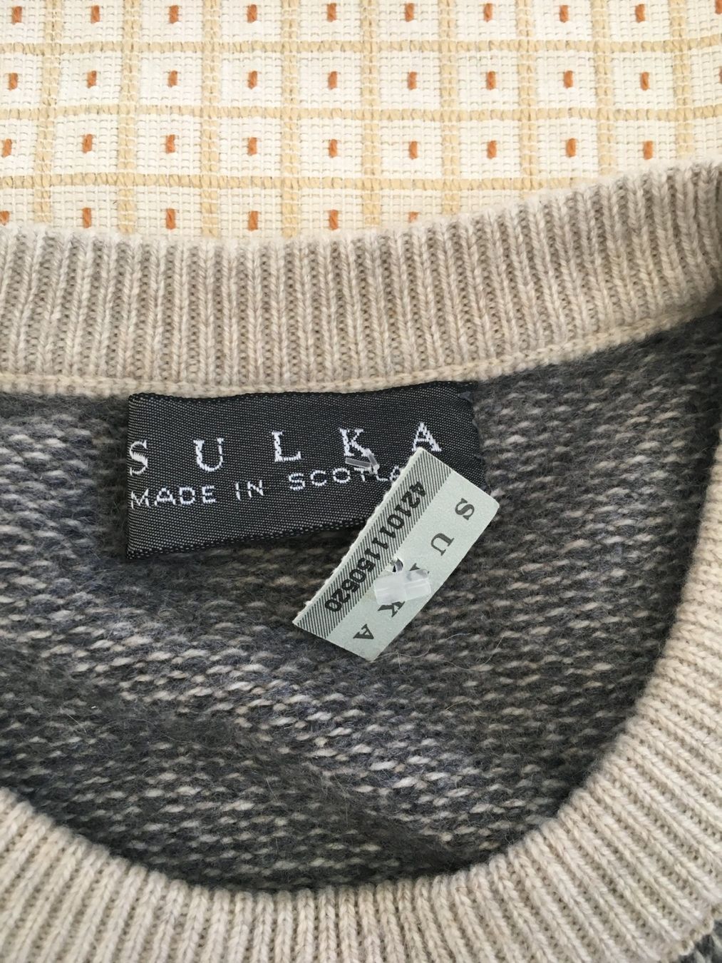 Maglioni & Felpe: Exceptionnel Pull Sulka 100% cashmere XL Neuf étiquette – Usato da Prangins venduto da pad2424 3