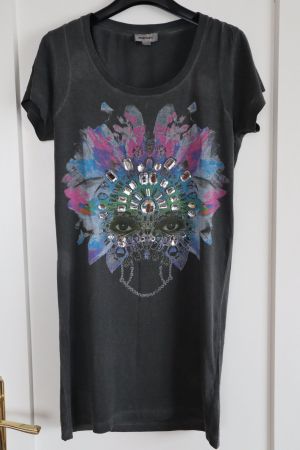 Kleid, Diesel, Gr. S, 100% Baumwolle, mit Strasssteinen