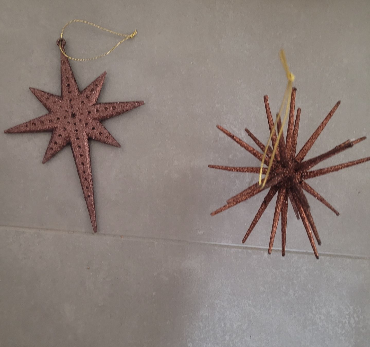 Tutte le decorazioni: 2x Anhänger Set mit Stern (Baumschmuck) – Nuovo (secondo la descrizione) da Biel/Bienne venduto da Aare5
