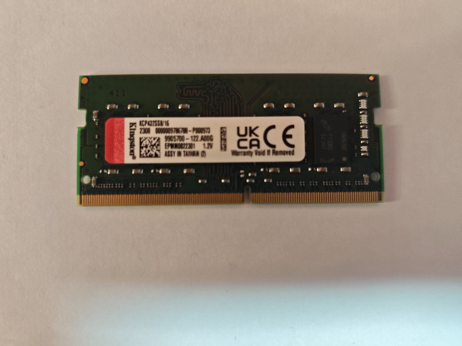 Kingston RAM 16GB DDR4 Sodimm, KCP432SS8/16, Top Zustand (Gebraucht) in ...