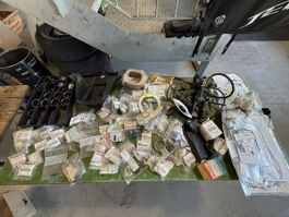 Kawasaki Ersatzteile-Lagerauflösung / Konvolut für Hobby