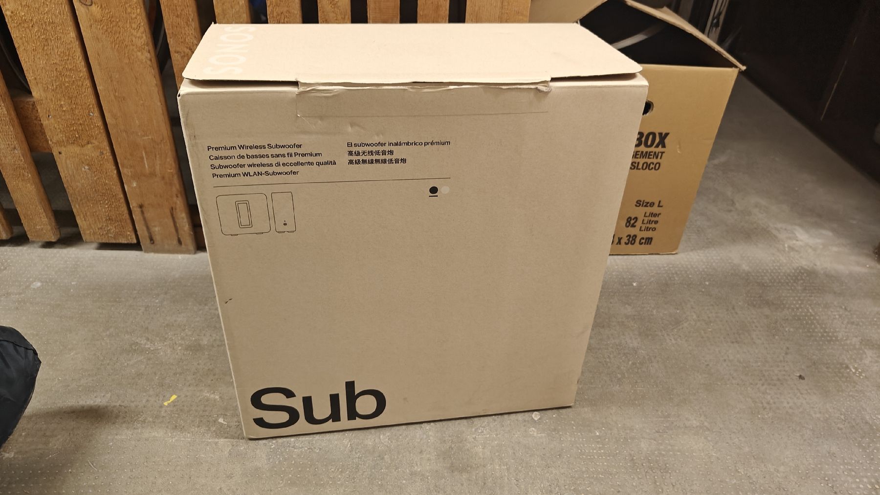 Sonos Lautsprecher: Sonos Sub Gen 3 Wireless Subwoofer Schwarz OVP – Neu (gemäss Beschreibung) aus Basel von S.a.i.m.e.n.