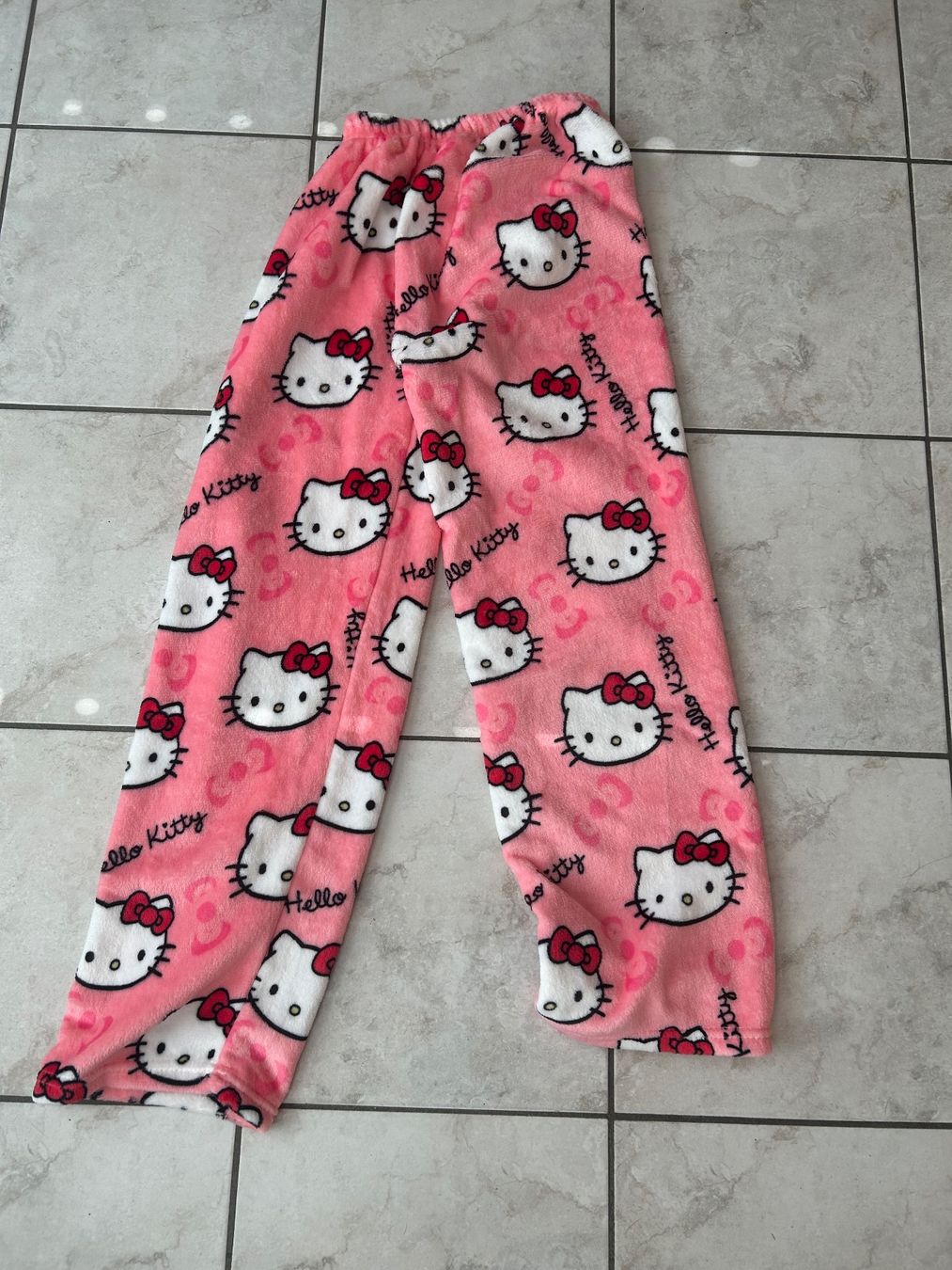 Pantaloni: Hello Kitty Kuschelhose / Fleecehose – Nuovo (secondo la descrizione) da Oberurnen venduto da simgug