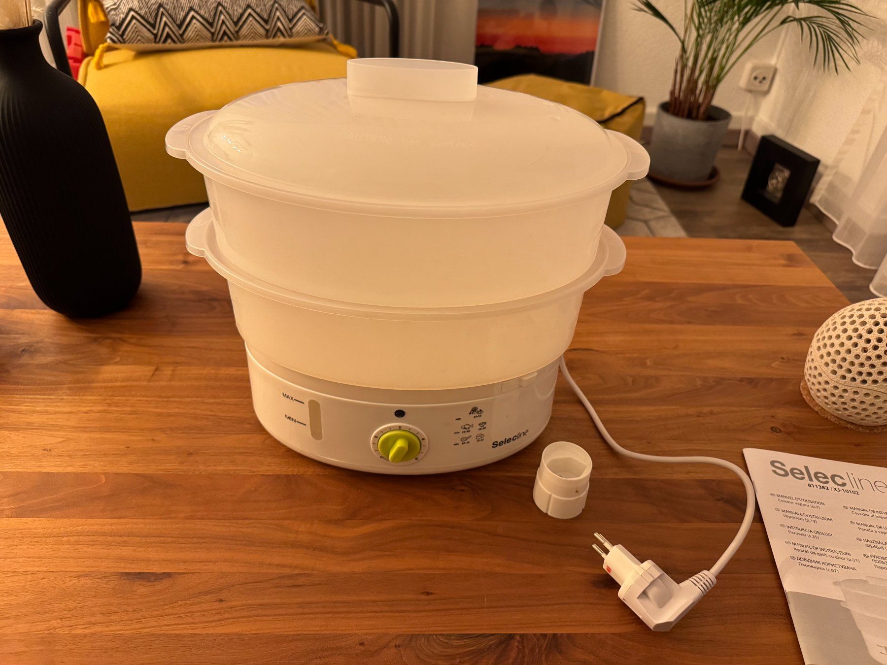 Elettrodomestici da cucina: Cuiseur à vapeur 2 étages - Selecline – Usato da Engollon venduto da Winters91 2