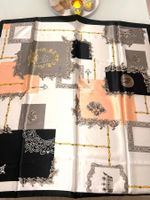Elegantes Halstuch Foulard Satinoptik neu