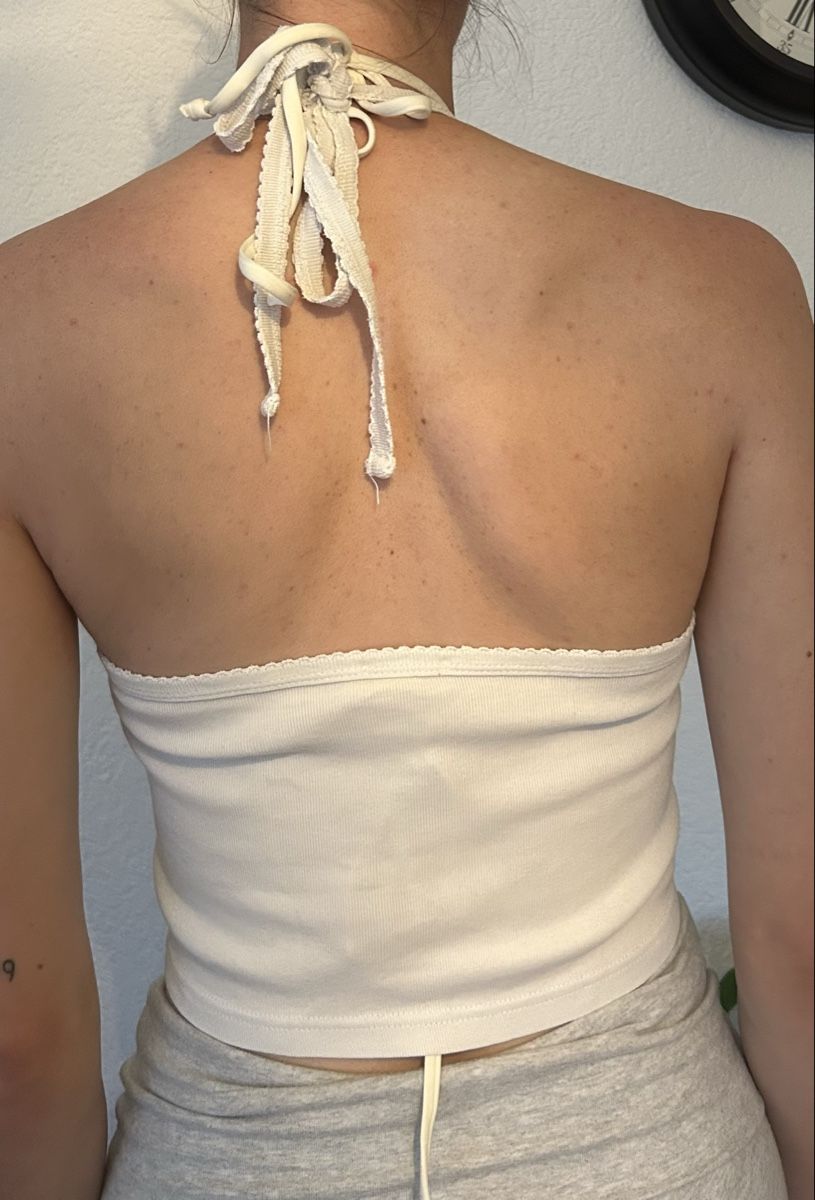 Top: Haut dos nu en coton  – Usato da Muntelier venduto da cel_5syj 1