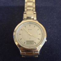 TCM Funkarmbanduhr Herren Metall Silber..
