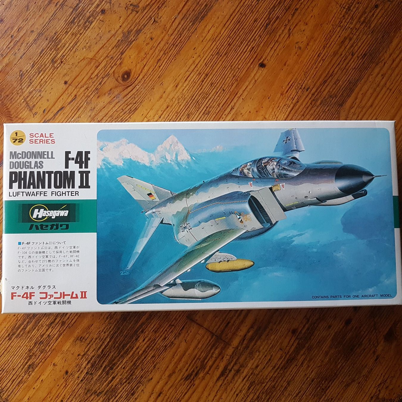 Kit di modellismo & Modellini statici: Hasegawa 1/72 MDD F-4F Phantom II – Nuovo (secondo la descrizione) da Bern venduto da causa67