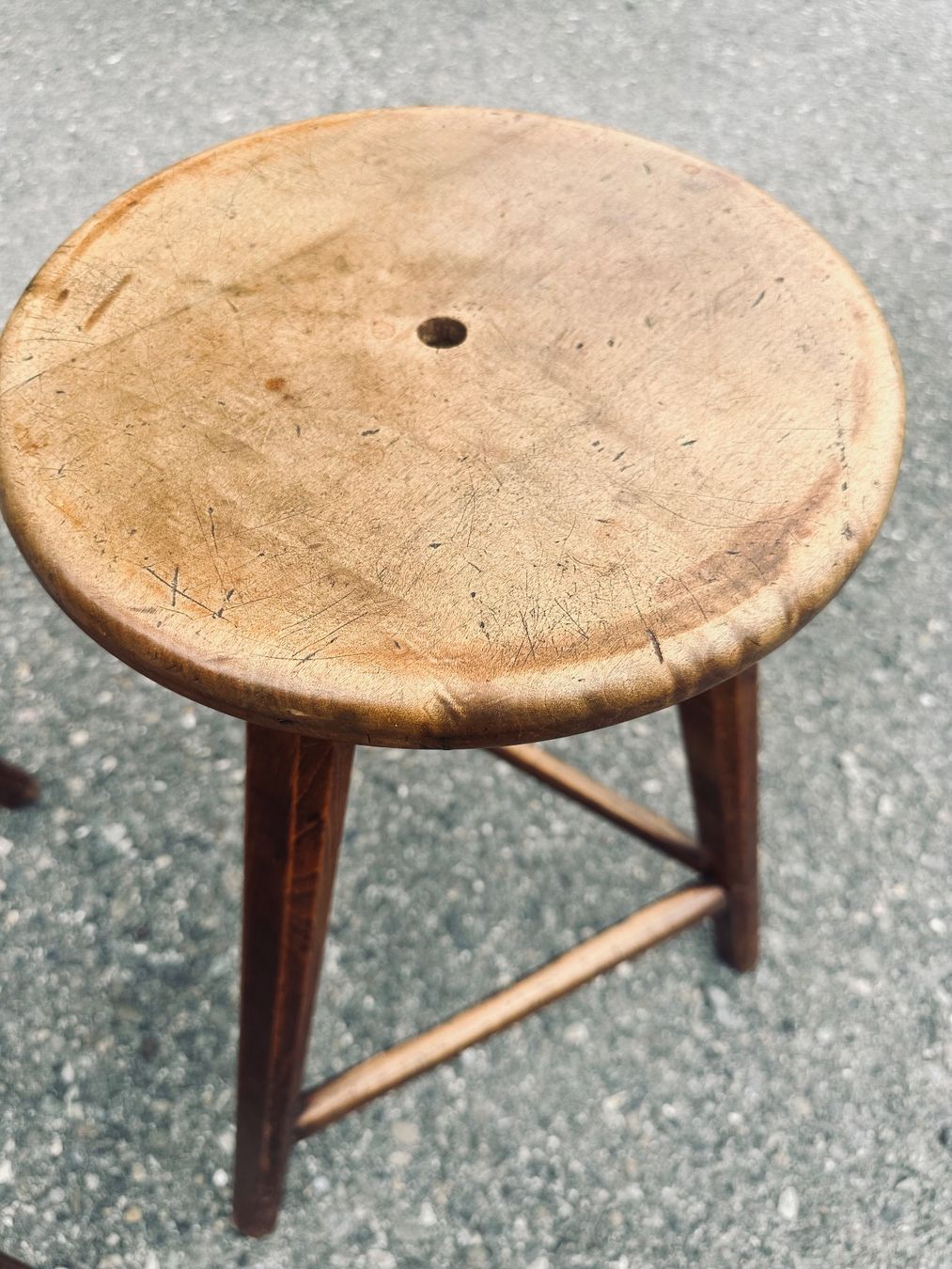 Hocker: Barhocker Holz Set 2 Stühle – Gebraucht aus Otelfingen von Yossi-68 9
