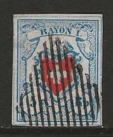 1851 : Rayon Nr. 17II, vollrandig