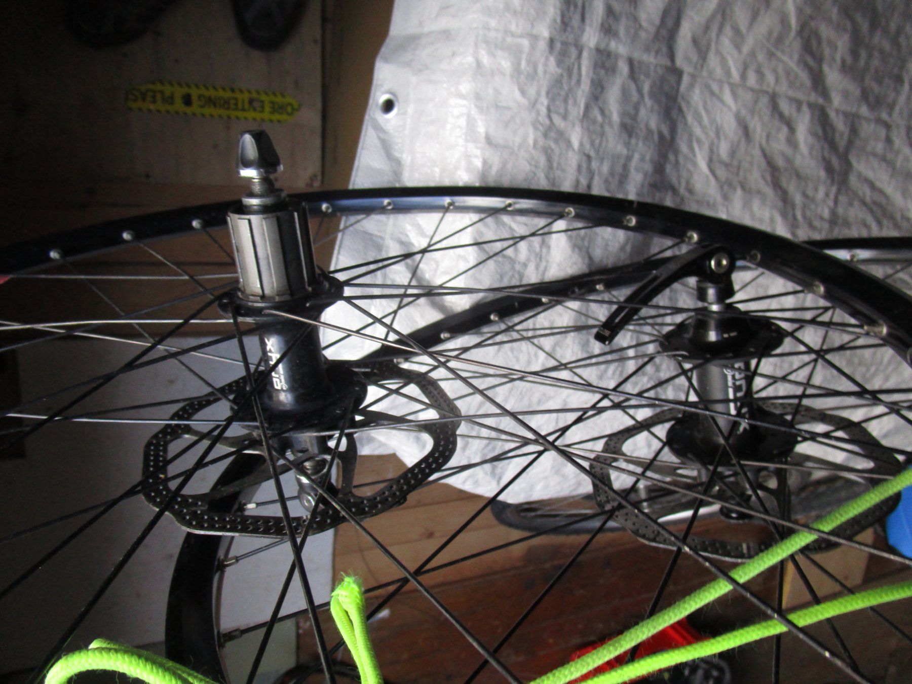 Pezzi di ricambio: Radsatz Disc 26" SP V100mm H135mm – Usato da Ottikon venduto da Locomotive01 5