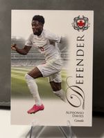2023-24 Futera Unique Red #011 Alphonso Davies /69