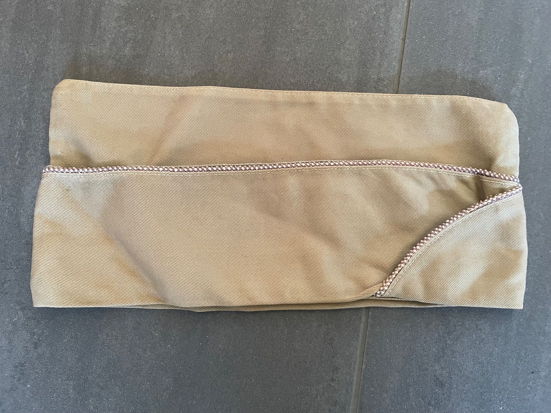 US Army Uniformi: Garrison cap original us ww2 – Usato da Oberbütschel venduto da Woodie2005