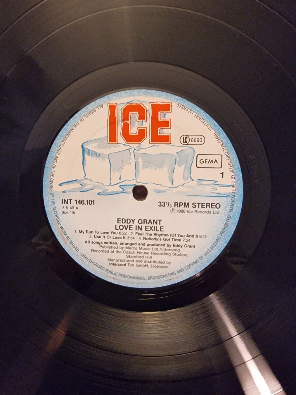 Schallplatten: Eddy Grant - Love in Exile – Gebraucht aus Pfaffnau von gunport 3