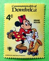 BRIEFMARKEN AUS  Dominica Internationales Jahr des Kindes