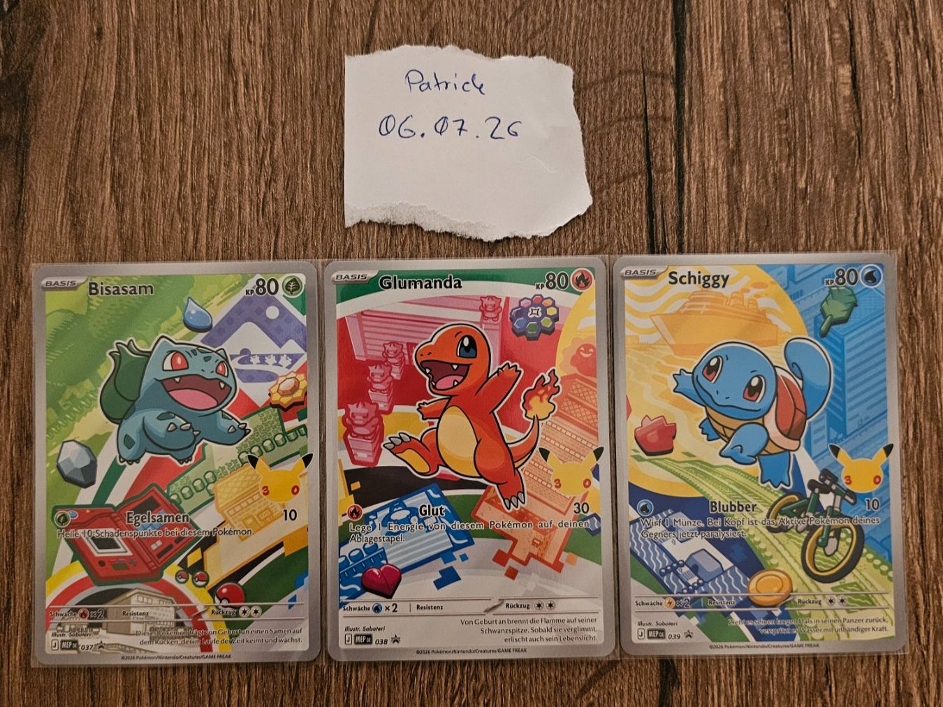 Pokémon Carte collezionabili: Pokemon First Partner Series 1 Kanto Set DE – Nuovo (secondo la descrizione) da Kaiseraugst venduto da P4ddy