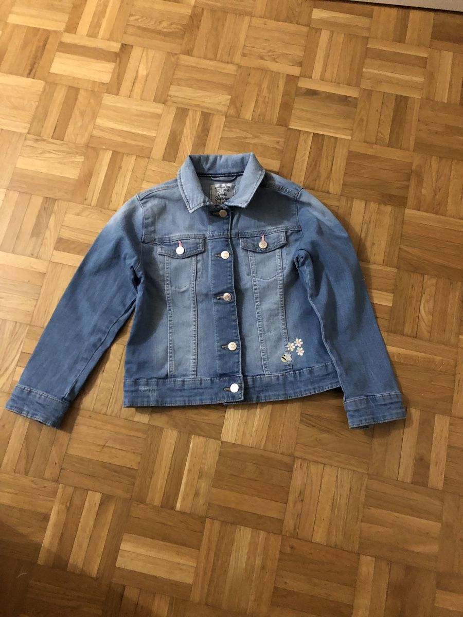 Pantaloni: Jeans Jacke Mädchen Größe 128 – Usato da Adliswil venduto da rossoelmare 2