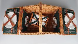Picknickkorb für 4 Personen