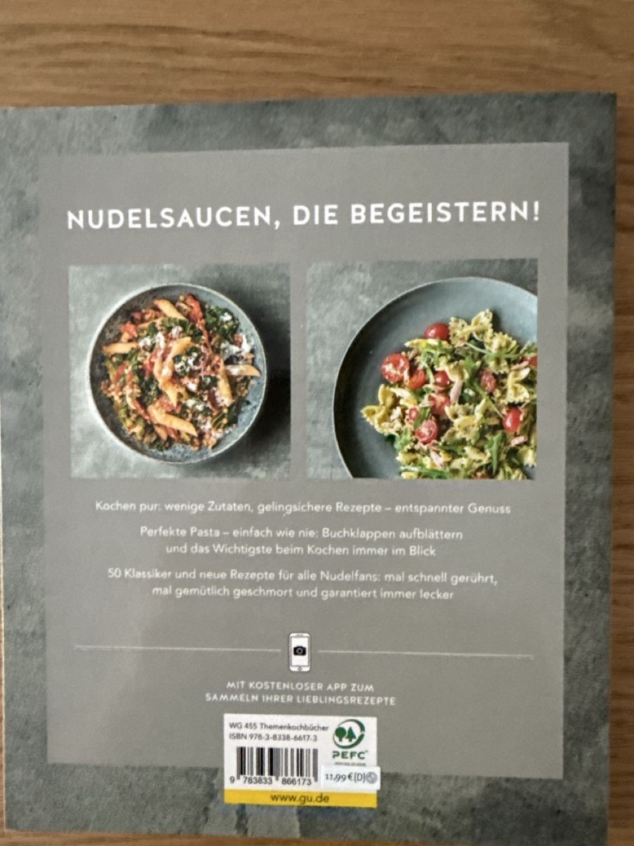 Libri: Kochbuch "1 Nudel - 50 Saucen" – Nuovo (secondo la descrizione) da Tobel venduto da cel_d6wl 1