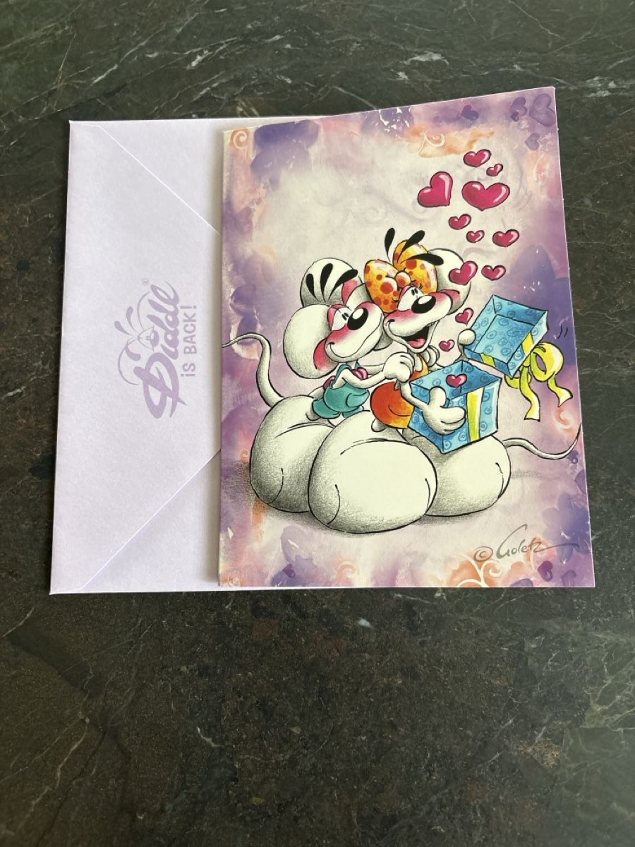 Papiere: Diddl Briefpapier-Set violett, neu – Neu (gemäss Beschreibung) aus Pfäffikon ZH von Shona 2