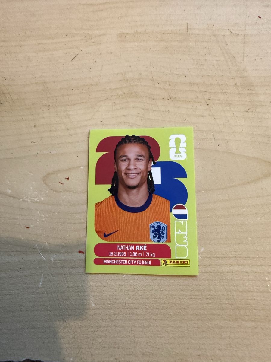 Panini Carte collezionabili: Panini WM 2026  Nathan Aké NED 7 – Usato da Rüschlikon venduto da andi_841