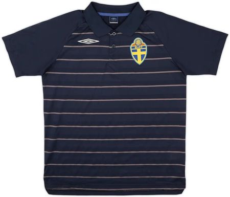 Schweden Polo UMBRO 2004-2005 (Navy) Fussball Nationalteam