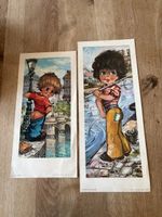 Vintage Michel Thomas & Pitzie Drucke, 70er Jahre!