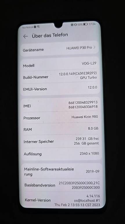 Telefoni cellulari / Smartphones: Huawei P 30 PRO – Usato da Wallisellen venduto da alj_cr5c 3